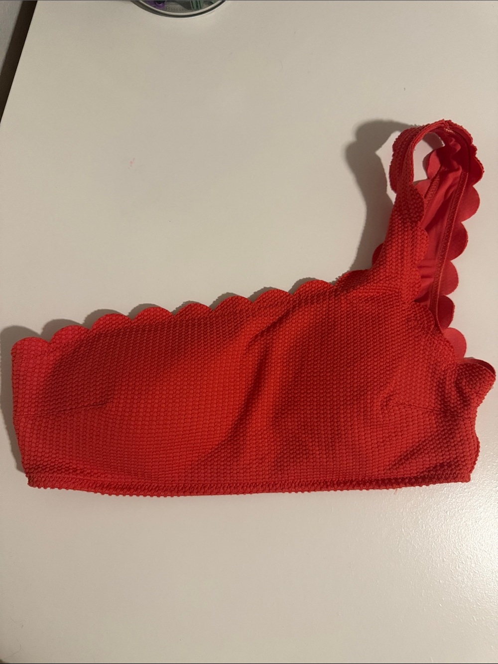 aerie coral bikini top
